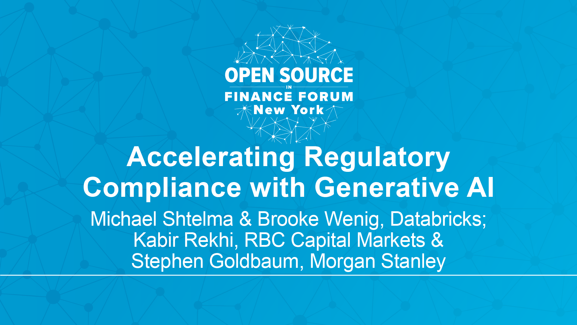 FINOS Resource Center Accelerating Regulatory Compliance with